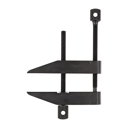 Image of Starrett Toolmakers Parallel Clamp - Ideal for Holding Work in Tapping and Drilling - 2-3 /4 inch Capacity, 1-25 /32 inch Throat Depth, Hardened Steel, Nice Finish - 161D