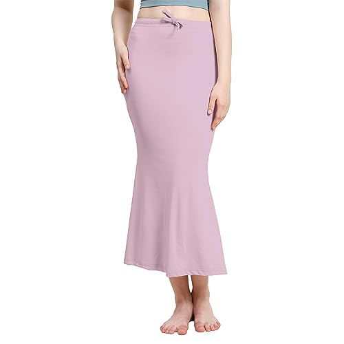 Image of Amazon Brand - Anarva Women Cotton Blended Saree Shapewear Regular Petticoat Skirt For Saree