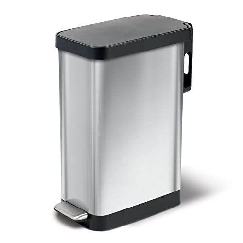 Glad Slim Trash Can with...