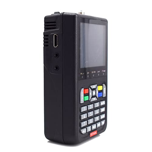 V8 Finder Digital Satellite Finder 3,5 pouces LCD Satellite Finder Digital Satellite Signal Signaler Mètre Satellite Compteur Satellite(Zwart)