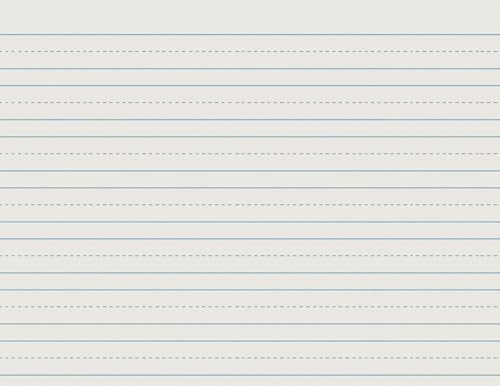 School Smart - 85350 Skip-A-Line Ruled Writing Paper, 3/4 Inch Ruled Long Way, 10-1/2 x 8 Inches, Pack of 500 White