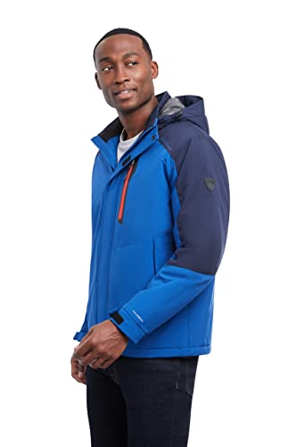Image of LONDON FOG Men's Hooded Active Colorblock Coat