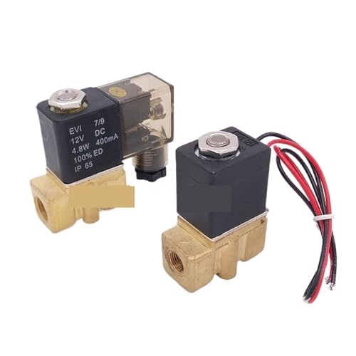 Électrovanne laiton de précision 2P025-08 1/4" AC220V à câbles intégrés