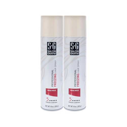 Salon Grafix Freezing Hair Spray Mega Hold 2 pc miniatura 1
