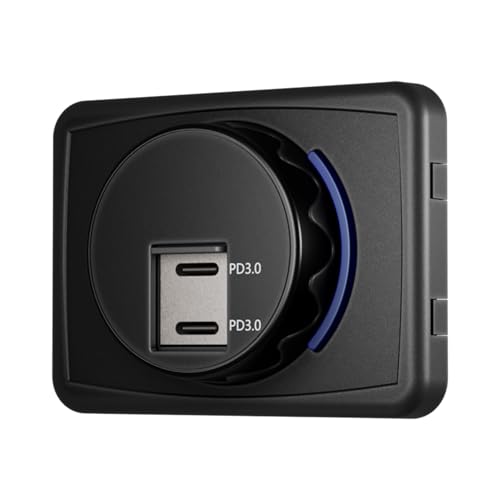 USB�[�d��\�P�b�g - PD TYPE-C�����QC 3.0 CAR POWER�A�_�v�^�[�|�[�g�A�h��12�{���gUSB�A�E�g���b�g| RV�A�I�[�g�o�C�A�L�����s���O�J�[�A�g���b�N�A�{�[�g�A�I�t�O���b�h�d���V�X�e���p�̃L���b�v�t�������[�d�\�P�b�g