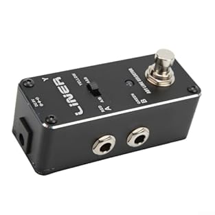 Signal Routing: Switch between AB outputs or merge Y inputs seamlessly for flexible guitar effects setup and live performance control. Metal Chassis Build: Heavy-duty metal housing insures lasting use on stage or in the studio while delivering a slee...