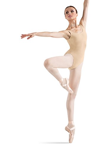 Bloch Dance Women's Ballerina Basic Tank Leotard, Nude, Petite