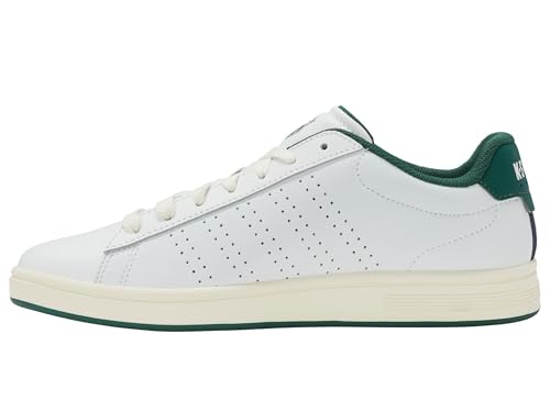 K-Swiss Męskie buty sportowe Court Base II, białe, 44 EU, biały, 44 EU