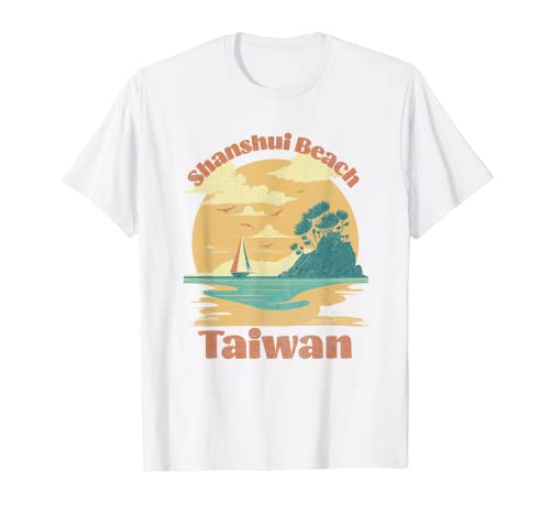 Shanshui Beach Taiwán Surfing Surf Beach Vacation Camiseta