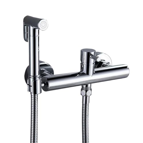 �^�J���r�f�֌��Z�b�g �莝���� �����E�␅�g�C�� �N���[���t�� �����p-Chrome Bidet Faucet