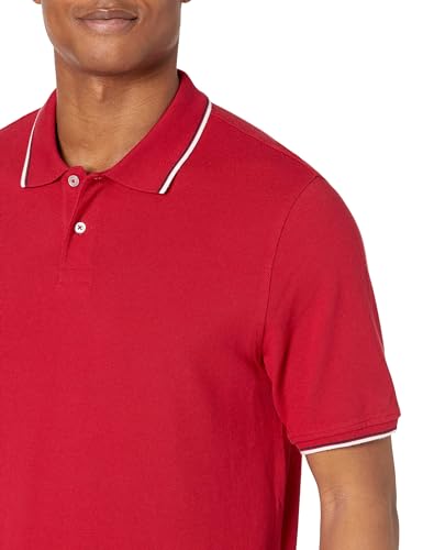 Image of Amazon Essentials Men's Regular-Fit Short Sleeve Cotton Pique Polo Shirt (Available in Big & Tall)