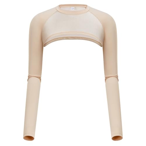 Mangas de brazo con mantón de enfriamiento UPF50+ para deportes mujer M