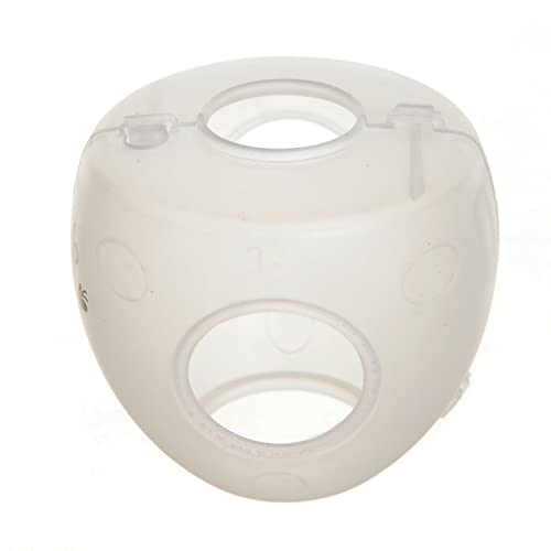 Image of Dreambaby EZY-Fit Door Knob Child Proof Safety Covers - Fits Most Standard Doorknobs - Suitable for Push & Twist Locks - White - 12 Pack - Model L908