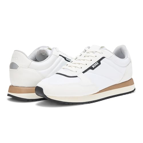 Image of BOSS Men's Kai Retro Low Profile Sneakers