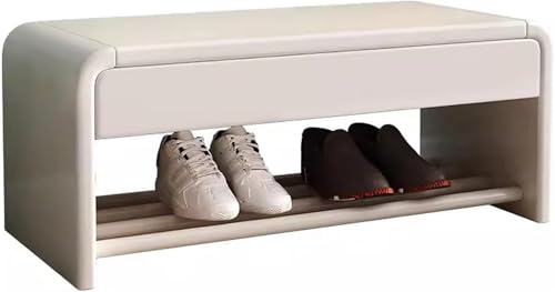 Zapatero con cajones, Zapatero para Entrada, Banco Zapatero pequeño, Zapatero Estrecho, organizadores de Zapatos (tamaño: 60 cm/23,62 Pulgadas,