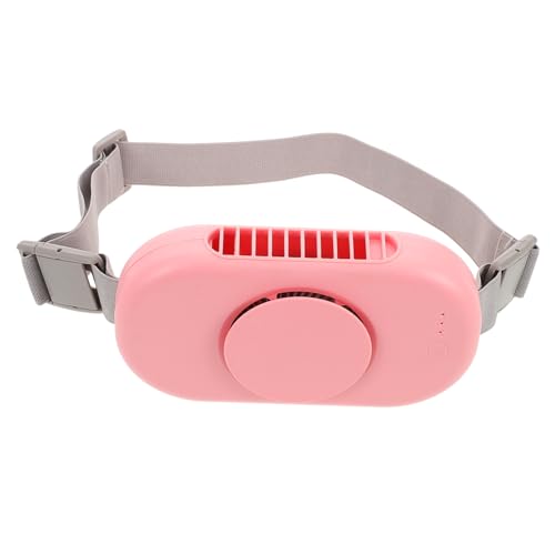 LALAFINA Rechargeable Device with USB Cable for Outdoor Sports Hiking Fishing and Camping Strong Airflow and Easy Operation