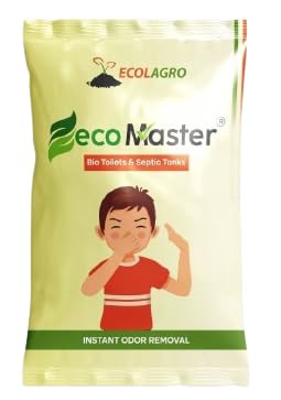 Image of Ecomaster Drain & Septic Tank Cleaner 500g | Powerful Drain Opener Powder for Kitchen Sink, Bathroom & Toilet | Helps Remove Odor & Break Down Waste Buildup | PACK OF 2