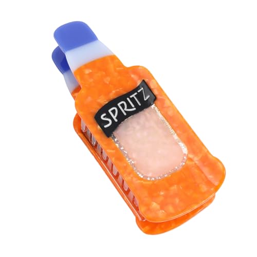 Spritz Personalised Acetate Hair Claw Clip Gift for Women Wine Bottle Clip, 1 Piece