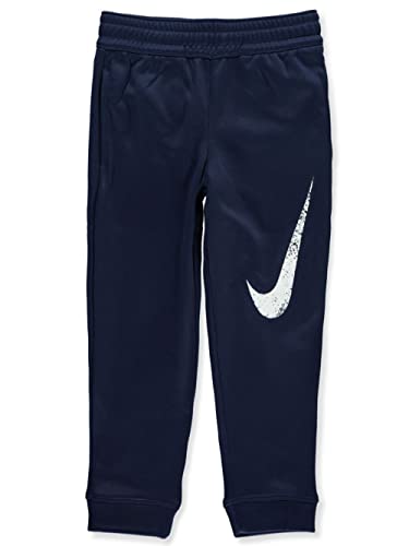 Nike Kids Boy's Therma Fleece Athletic Pants (Little Kids) Midnight Navy 7 Little Kids