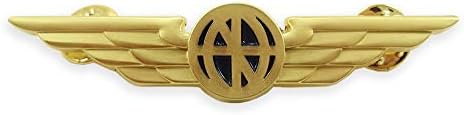 Luso Aviation Pilot Wings Aviator's Uniform Shirt Lapel Pin