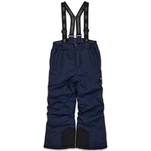 Lego Wear Unisex Lwpowai 708 Lego Tec Snow Trousers / Ski Trousers Play Schneehose, Dunkle Navy, 128 EU