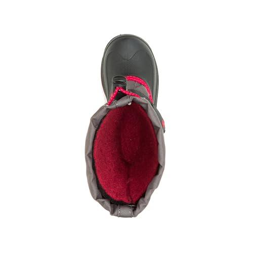Kamik Kids Waterbug 5, Waterproof Winter Boots,Charcoal,9T4