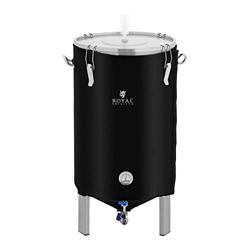 Fermenteringstank - 70 L - 0 - 40 °C - Rostfritt StåL - Med Isolering - 4
