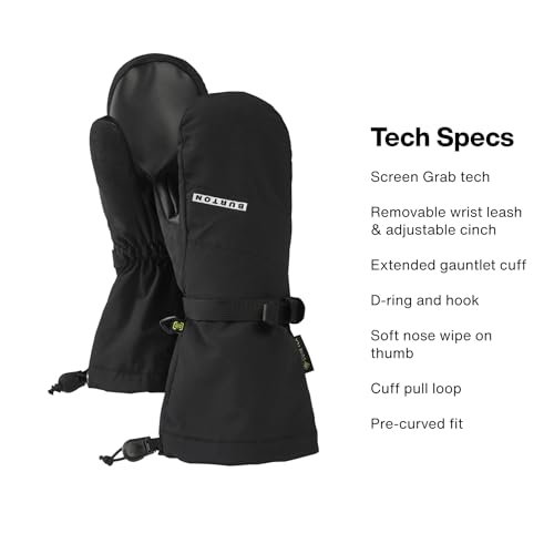 Image of Burton Kids' Gore-TEX Insulated Mittens - Waterproof Winter Snowboard Mittens for Boys & Girls