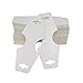 Honbay 200PCS 12 x 4.5CM Blank White Kraft Paper Jewelry Necklace Bracelet Display Hanging Cards Price Tags