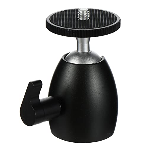 KICHOUSE Universal Camera Head Mount 1/4 Adapter 360 Rotating Ball Head for DSLR Action Cameras Selfie Sticks