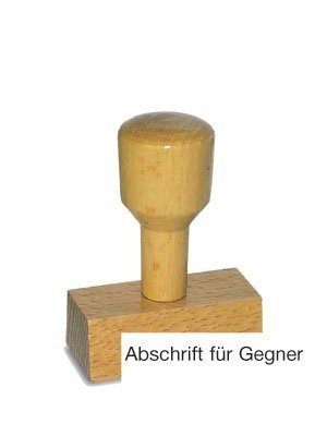 AMOS LST805 Vorgangsstempel - Abschrift für Gegner