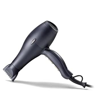 Bio Ionic GoldPro Hair Dryer, Blue, Moisturizing Heat Technology & 24K Gold MX, 1875W AC Motor, Lightweight with Multi-Speed Settings