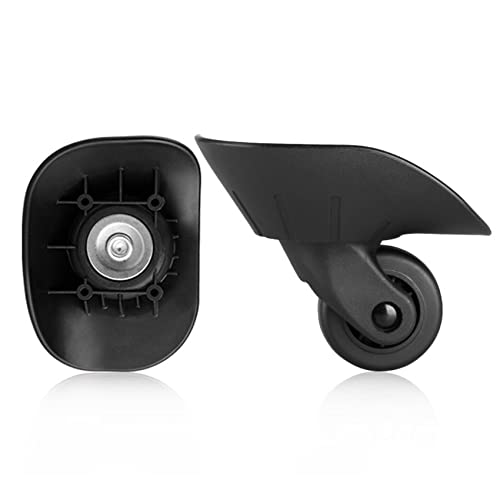 Luggage Wheels,Universal Luggage Casters,1 Pair Luggage Wheel Replacement Spare Spinner Caster for Suitcase Wheel Repair (W065)