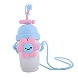 FELTECHELECTR コーヒー 旅行 マグ 温度 ディスプレイ 車 加熱 カップ ストロー ポータブル 保温 カップ クロスボディ スト ロード 旅行 日常使用