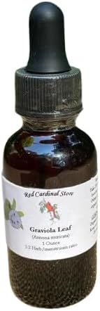 Graviola Soursop Leaf Tincture, Double Extraction Herbal Extract