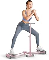 Skimaschine, Simulierter Skitrainer, Höhenverstellbare Skimaschine Trainingsgerät für Beine und Beckenbodenmuskulatur, Spaßiges Cardio-Fitnessgerät