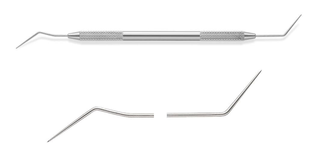 AmeriCan Goods 1/Pcs Dental Explorer #16 Double-Ended Solid Premier Stainless Steel Professional Instrument
