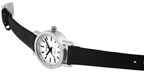 Bahnhof Analoog kwartshorloge voor dames met leren armband 100322100027 - Image 3