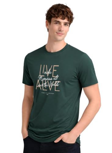 Image of ADRO Printed Tshirt for Men | Cotton Printed T-Shirt | Regular Fit Casual Mens T-Shirts | Premium Summer Tshirts