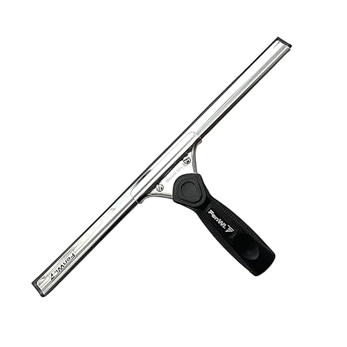 FenWi Fensterabzieher mit Gummilippe in 35cm Breite/Duschabzieher/Abzieher...