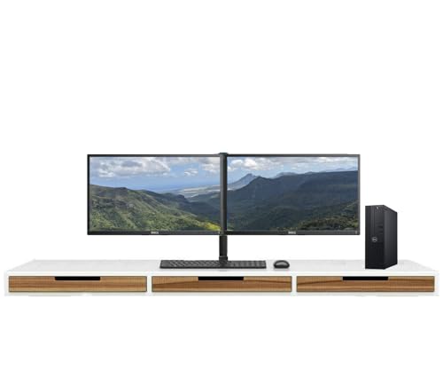 Image of Dell Dual Monitor PC Setup Optiplex 3070 SFF PC - Intel i5 9th Gen (6 Cores Upto 4.40GHz), 16GB DDR4 RAM, 480GB SSD, Windows 11 Pro, 2x 22 FHD 1080p Monitors (Renewed)