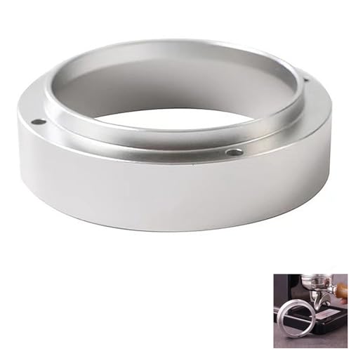 Anello Dosatore caffè Universale da 58 mm,portafiltro Imbuto Dosatore Caffe Magnetico Anello a Imbuto per caffè Espresso,caffè Compatibile con Portafilter 58mm,Accessori per Macchine da Caffetteria