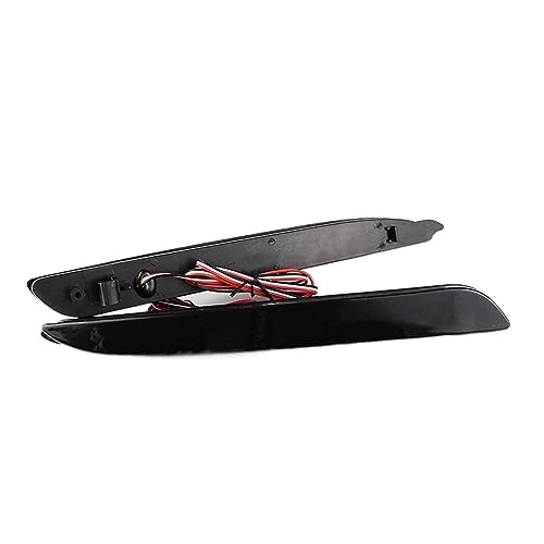 Feu arrière de voiture pour Mazda 3 2010-2015 feux de freinage et réflecteur pare-chocs noir 2pcs