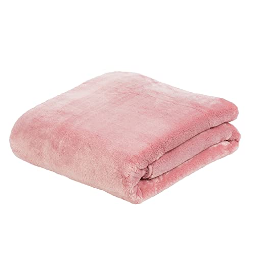 Gözze - Premium Cashmere-Feeling Wohn- und Kuscheldecke, 500 g/m², 130 x...