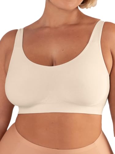 Image of SHAPERMINT Wireless Bras for Women No Underwire - Small to Plus Size Bralettes with Support and Natural Lift