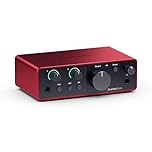 Focusrite Scarlett Solo (4° gen.), interfaccia audio USB per chitarristi, cantanti o produttori - Registrazioni professionali ad alta fedeltà e tutto il software necessario