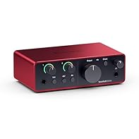 The songwriter's interface: Plug in your mic and guitar and let Scarlett Solo bring big studio sound to wherever you make music. Studio-quality sound: With a huge 120dB dynamic range, Scarlett uses the same converters as Focusrite’s flagship interfac...