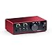 Focusrite Scarlett Solo 4.ª gen. interfaz de audio USB para guitarristas, cantantes o productores. Grabación con sonido de estudio y alta fidelidad y todo el software que necesitas