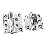 Heavy Duty Stainless Steel Industrial Machinery Equipment High Load-Bearing Box Cabinet Door Hinge 1Pcs(XG02-178-2)