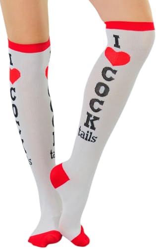 Image of ToBeInStyle Women's Acrylic Knee High Print Socks